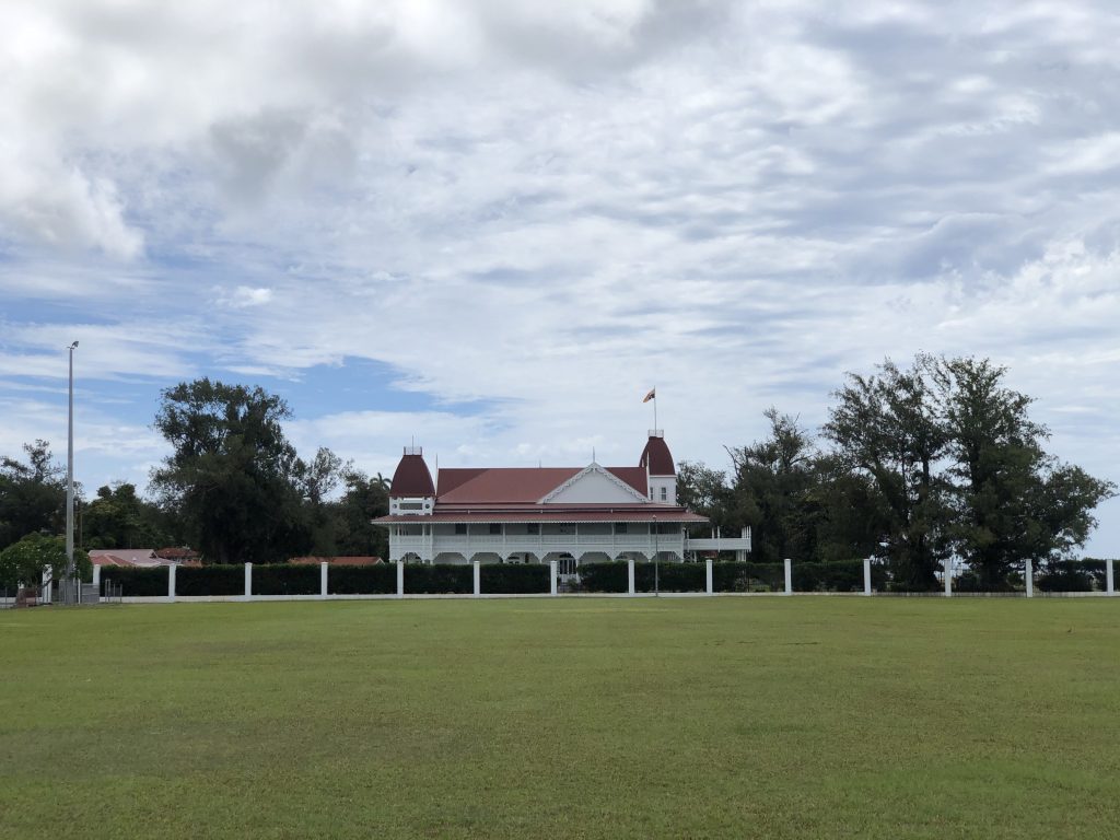 A photo of the Royal Palace in Nuku'alofa