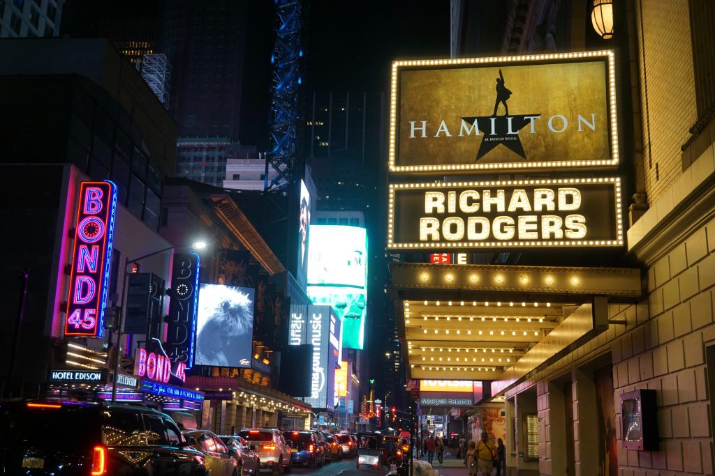 Broadway is a must on your three-day itinerary for New York City