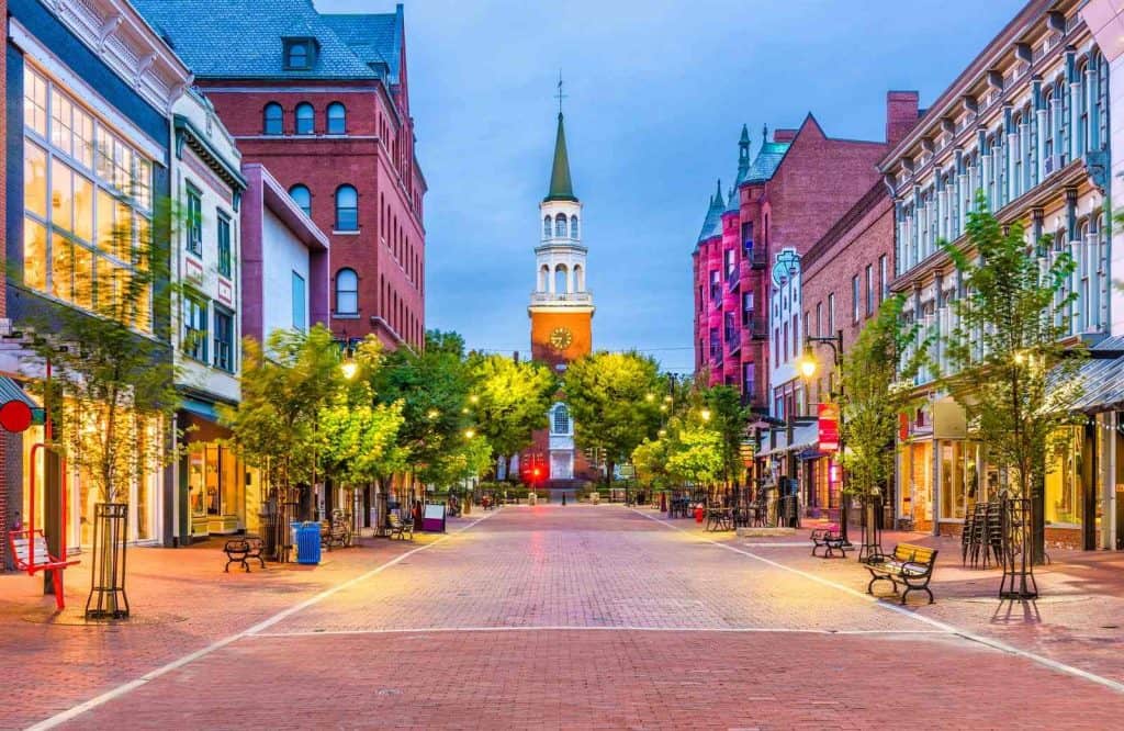 Burlington is a great place to stop on your Vermont road trip.