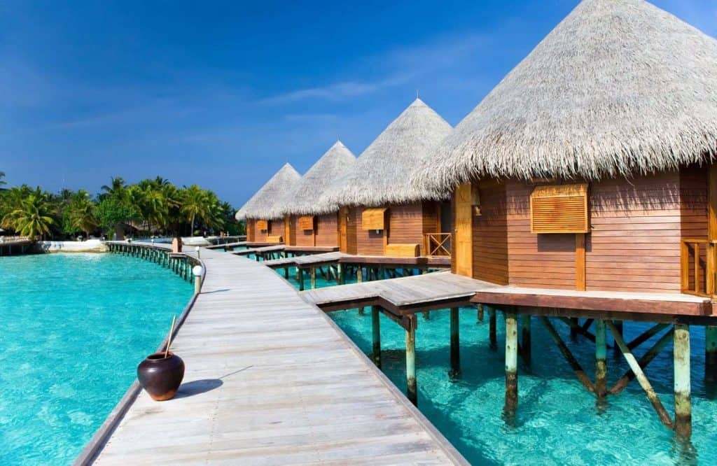 The Maldives are the most picturesque islands in Asia.