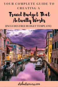 a complete guide to creating a travel budget that actually works