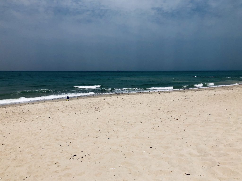 a photo of a beach in kuwait city