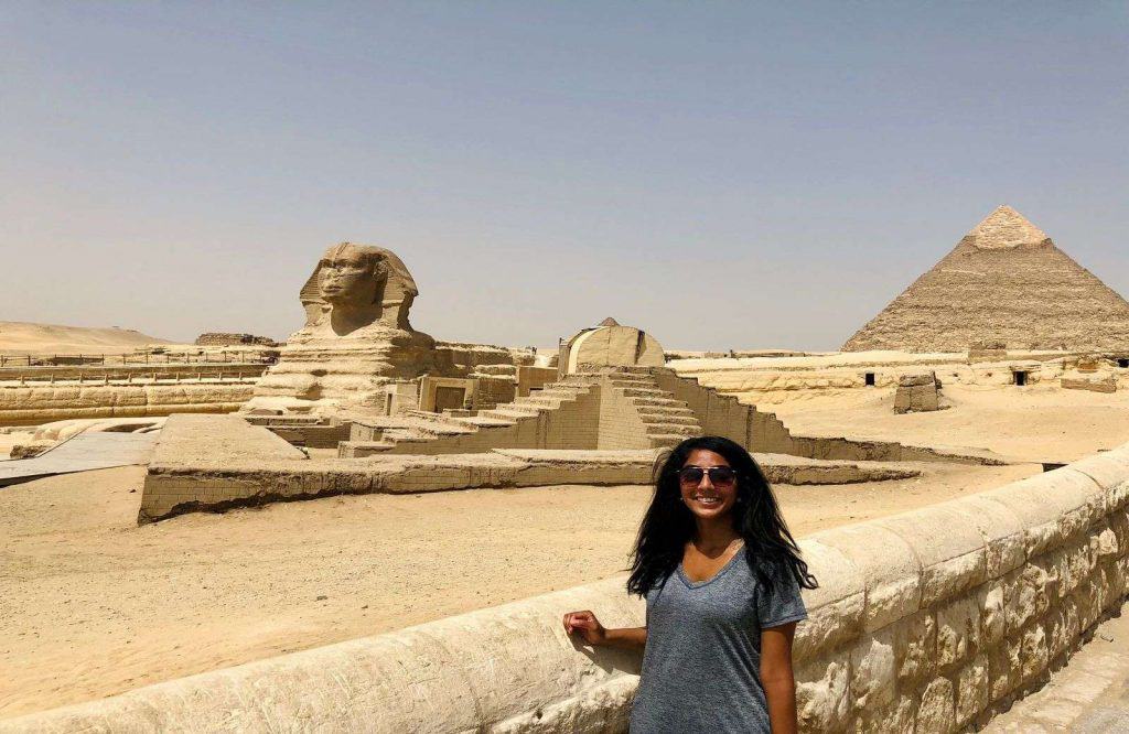 It's fun to virtually travel to the Pyramid of Giza.