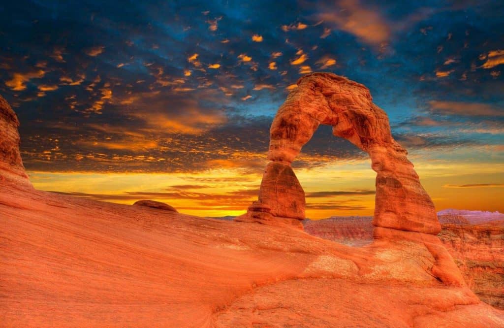 One of the best places to visit in Utah is Arches National Park.