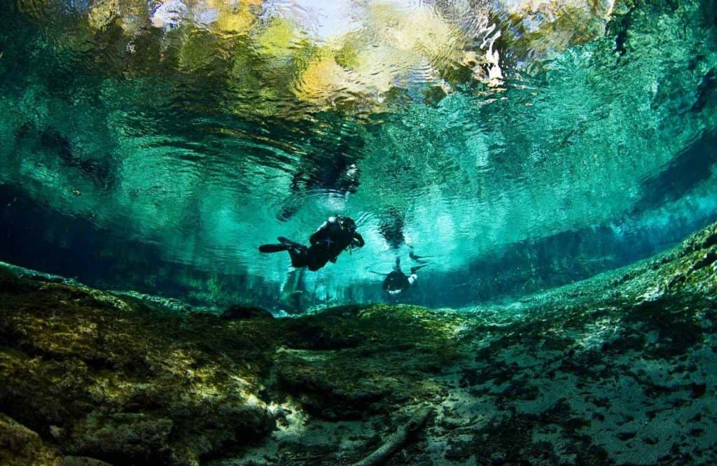 A unique place to stop on your Florida road trip is Ginnie Springs.