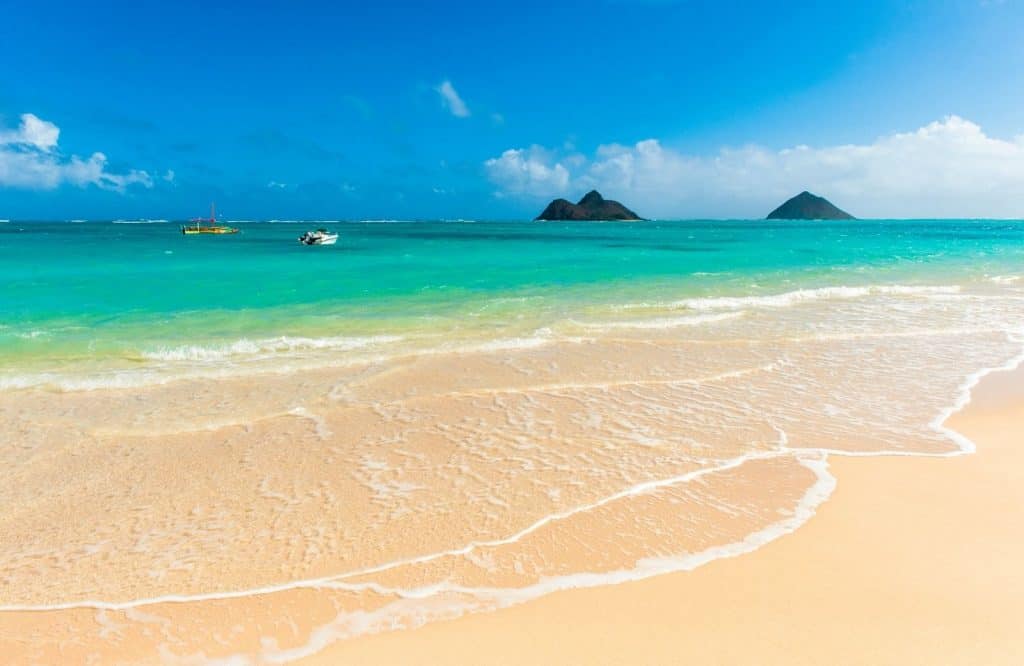 Lanikai Beach is one of the best beaches in the USA.