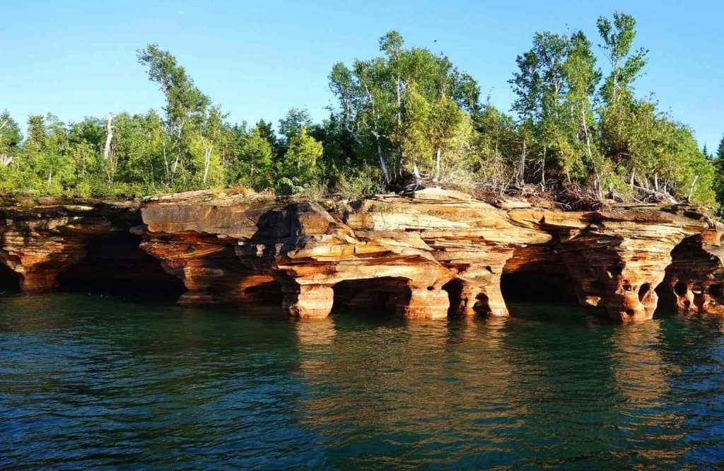 Apostle Islands are great islands in the USA.