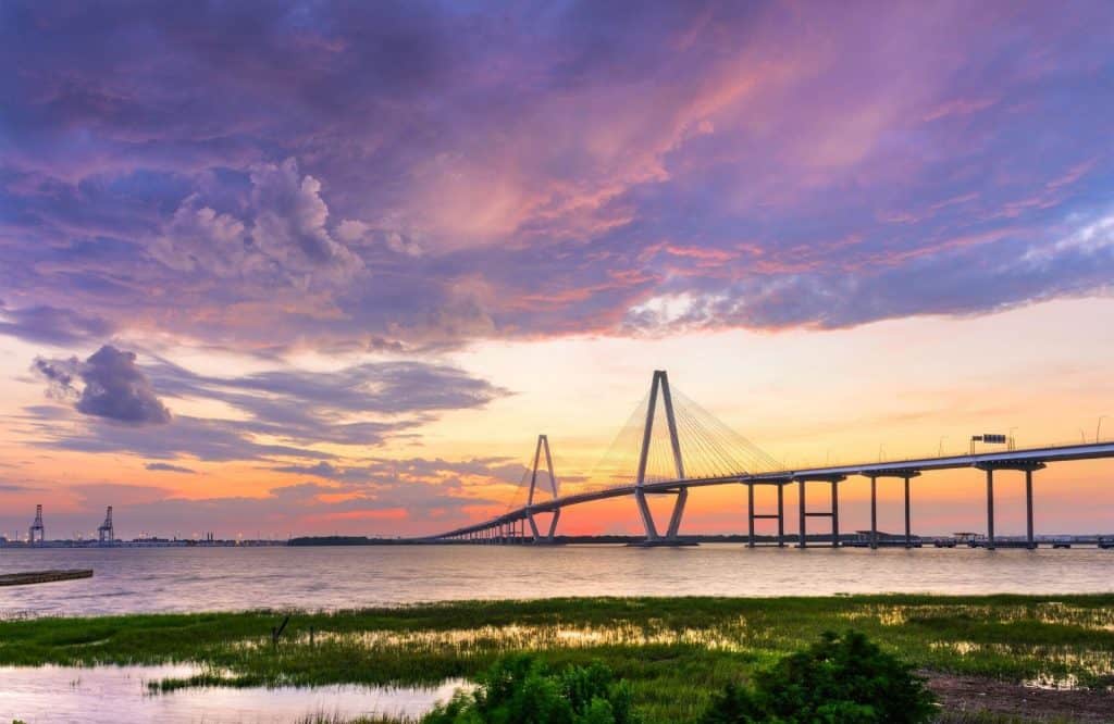 You can begin your weekend in Charleston by flying in or road tripping there.