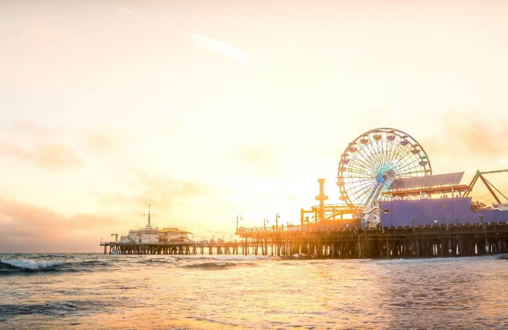On your Route 66 attractions road trip, you'll end in Santa Monica.