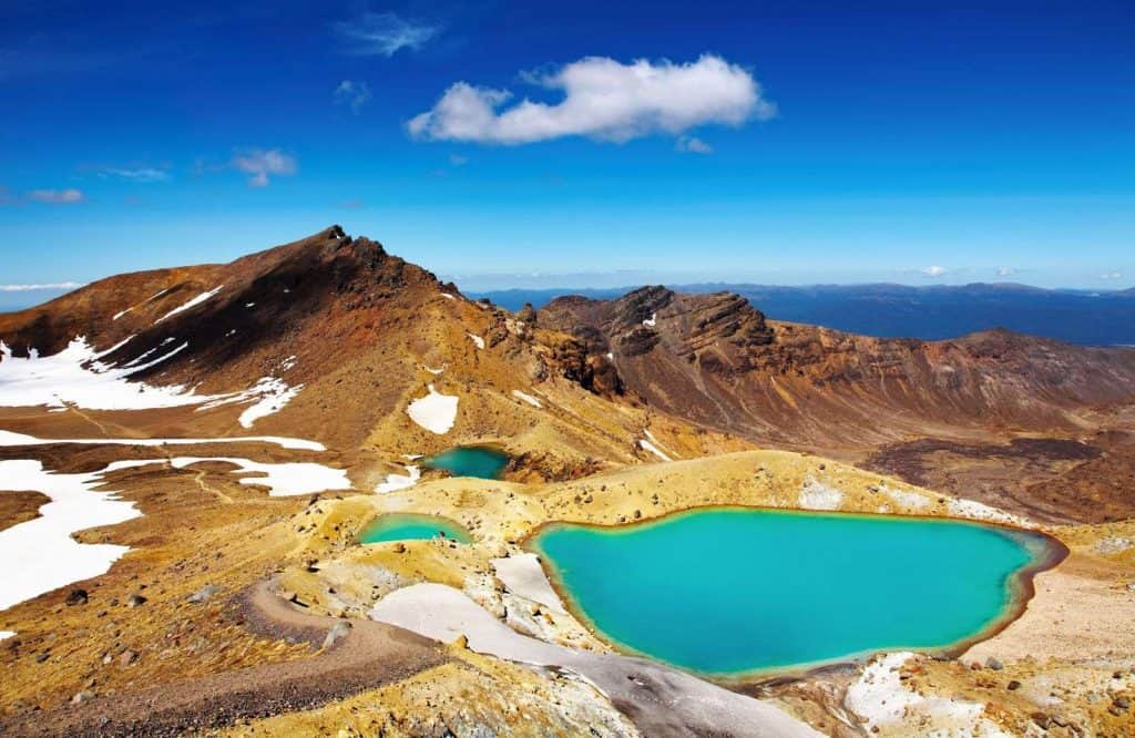 Tongariro National Park is one of several day trips from Auckland.