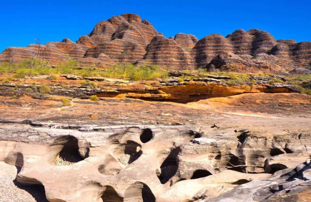 This list of the best landmarks in Australia includes the Bungle Bungle Range.