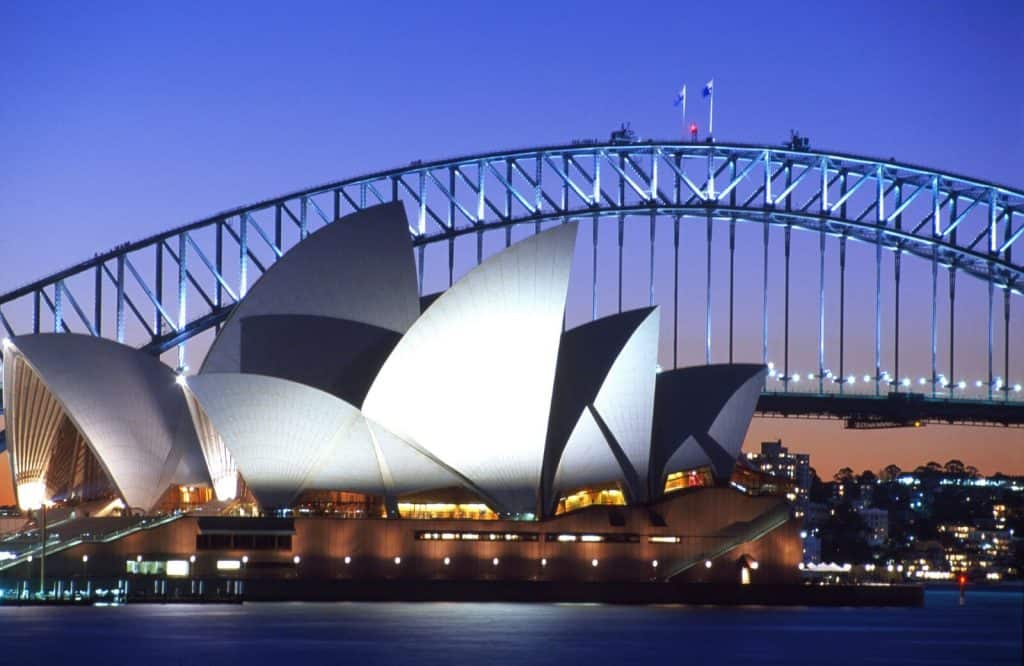 The Sydney Opera House is one of the most iconic landmarks in Australia.