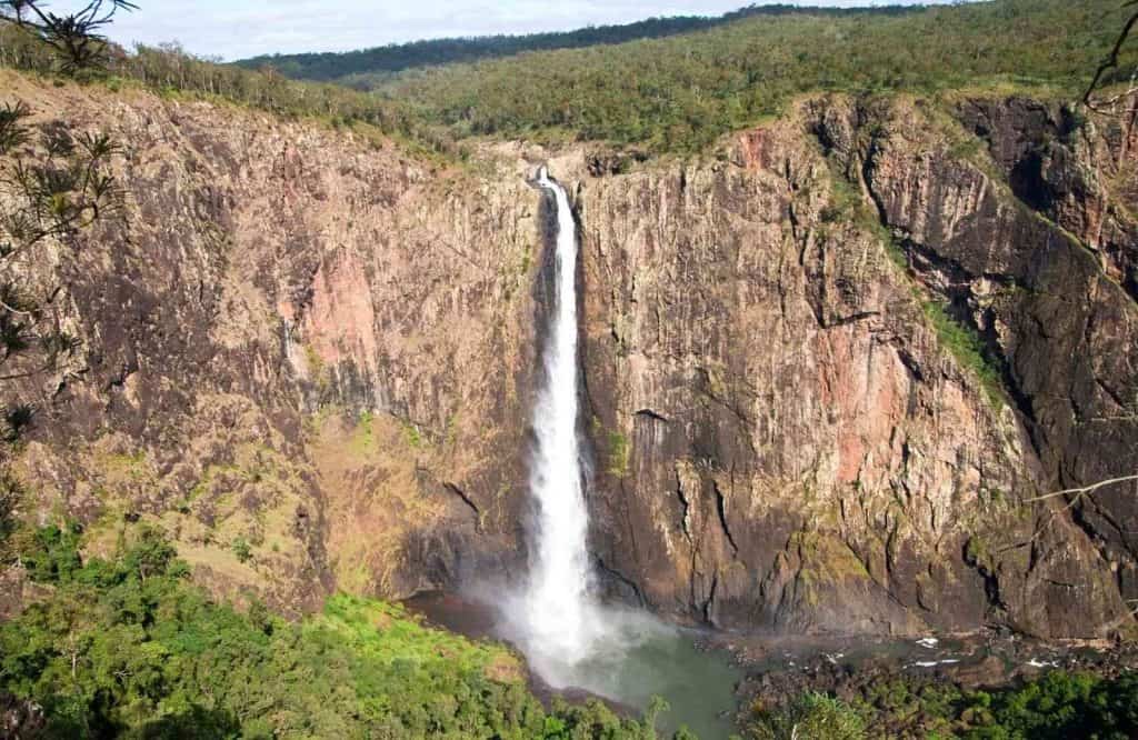 Wallaman Falls is one of several landmarks in Australia.